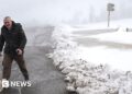 Heavy snow blocks Alpine resorts in Switzerland and France