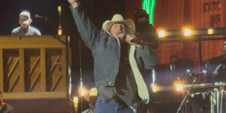 Luke Combs Brings Out Garth Brooks, Good Charlotte at Stagecoach