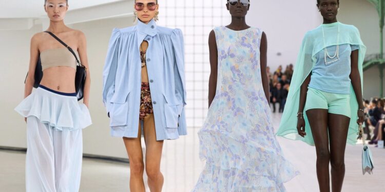 6 Chic Ways to Style Baby Blue, Spring’s Most Ethereal Shade