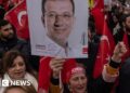 Turkey’s main Erdogan rival Imamoglu in first court appearance since arrest