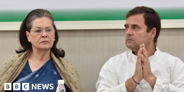India’s Gandhis charged in money laundering case amid opposition outcry