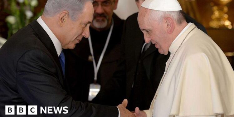 Israel’s muted response to Pope Francis’s death signals tensions over Gaza