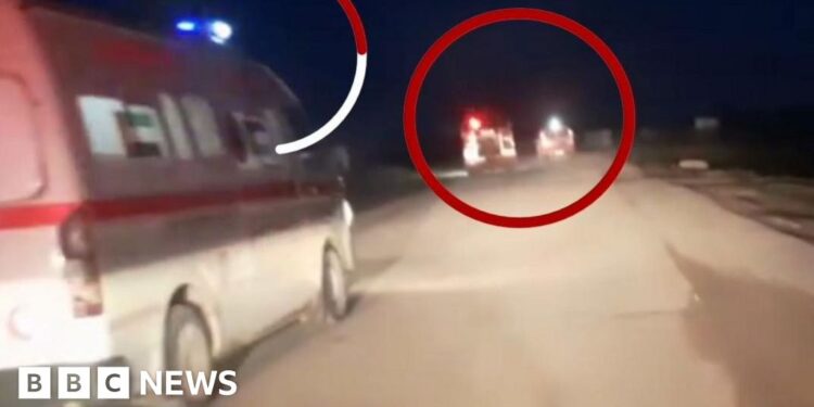 Video casts doubt on Israeli account of Gaza medic killings