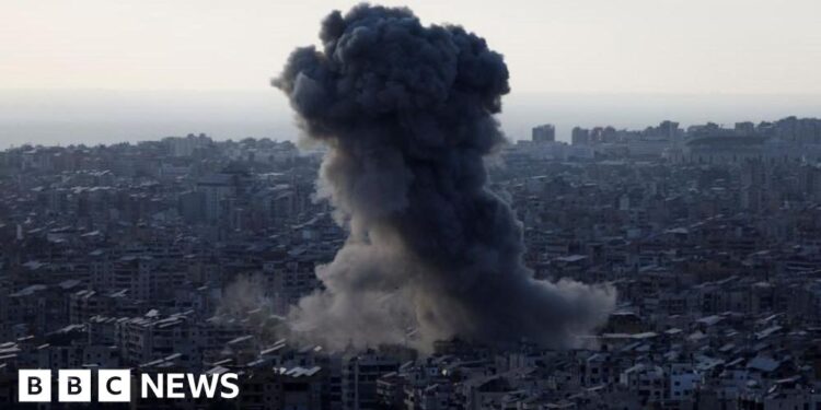 Israel launches air strike on Beirut’s southern suburbs