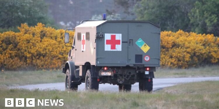 Belgian soldiers injured during training incident in Scotland