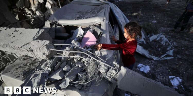 Israeli strikes in northern Gaza kill at least 48, hospital says