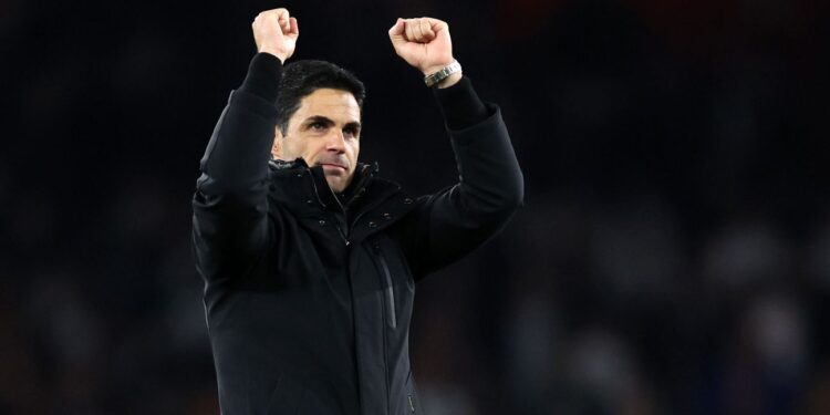 Mikel Arteta: Arsenal aims dig at Liverpool points tally ahead of PSG clash
