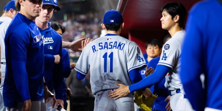 Dodgers put Roki Sasaki on IL with right shoulder impingement
