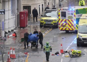 Police arrest man after car collides with Liverpool parade crowd