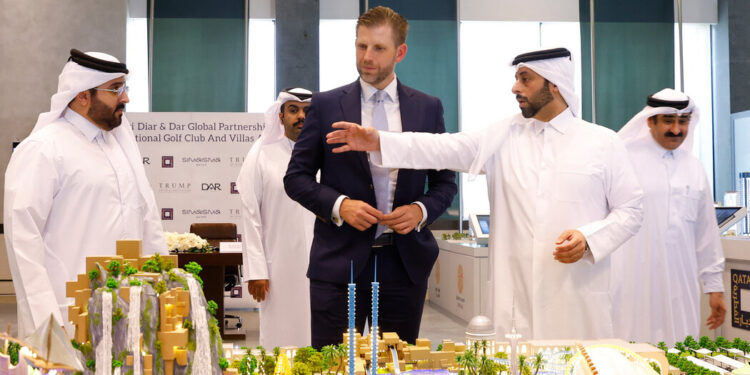 Donald Jr. and Eric Trump Pursue New Deals That Would Enrich President Trump