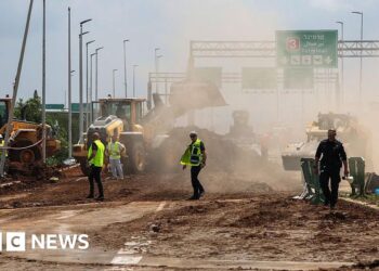 Houthi missile hits near Israel’s Ben Gurion airport