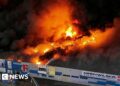 Poland PM Donald Tusk accuses Russia of Warsaw shopping centre fire