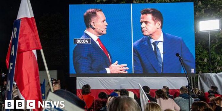 Polish voters set for tight presidential race after 10 years of Duda