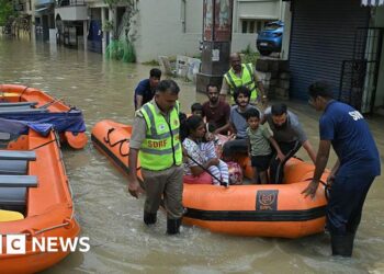 Parts of India’s ‘Silicon Valley’ flooded after heavy rains