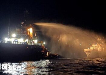 Activists say ship aiming to sail to Gaza was attacked by drones