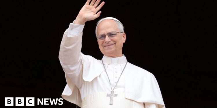 Pope Leo appeals for no more war in first Sunday address