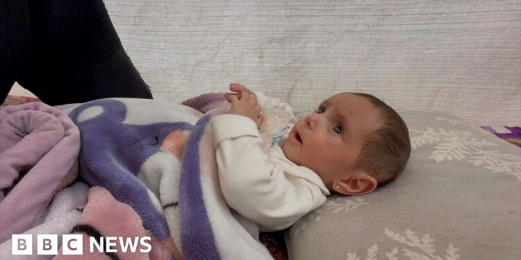 Gaza baby sent back to war zone after open-heart surgery in Jordan