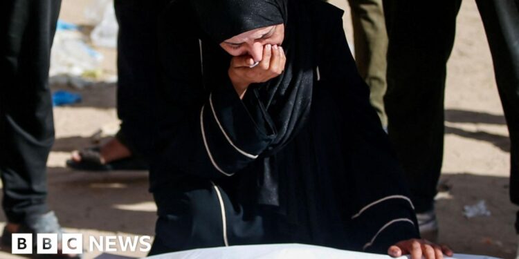 Nearly 100 people killed in Israeli attack on Gaza, rescuers say