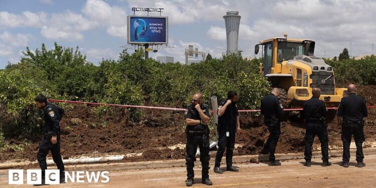 Israel strikes Houthi targets in Yemen a day after missile attack near airport