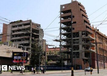 A Belgrade landmark bombed by Nato could get Trump makeover