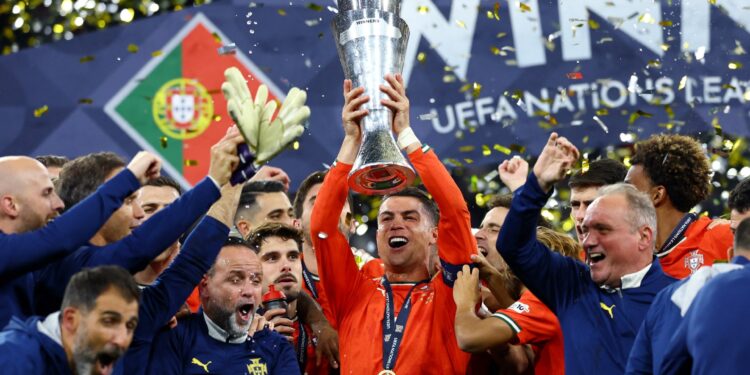 Portugal beat Spain in penalty shootout to win second Nations League crown | Football News