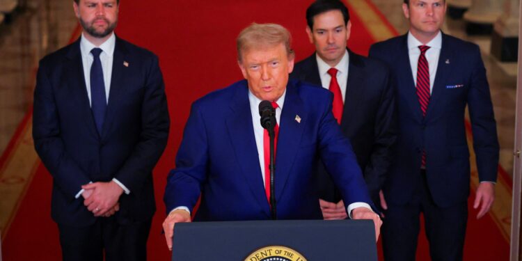 Trump threatens Iran with ‘either peace or tragedy’ after US strikes | Conflict