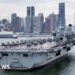 UK aircraft carrier in Pacific on rare deployment