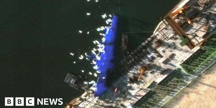 North Korea refloats warship after failed launch