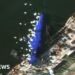 North Korea refloats warship after failed launch