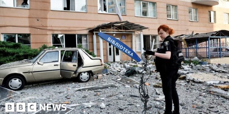 Russia launches ‘massive’ strikes days after Ukrainian drone attack