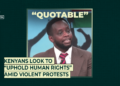 Kenyans look to “uphold human rights” amid violent protests | Al Jazeera