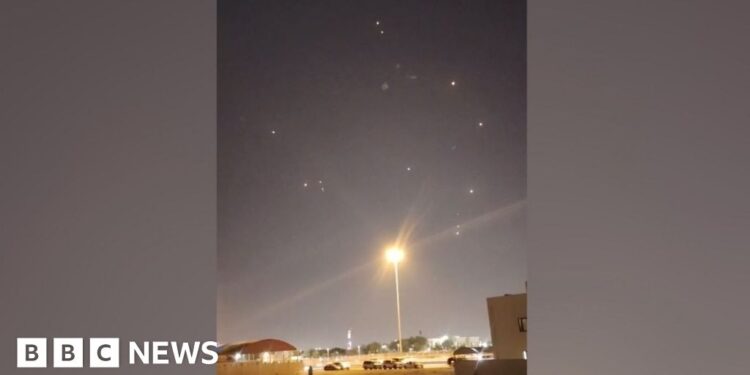 Air defences over Qatar as Iran attacks US airbase