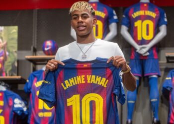 Lamine Yamal given Lionel Messi’s iconic No. 10 by Barcelona