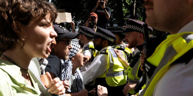 Supporters of banned Palestine Action group arrested at London protest | Israel-Palestine conflict News