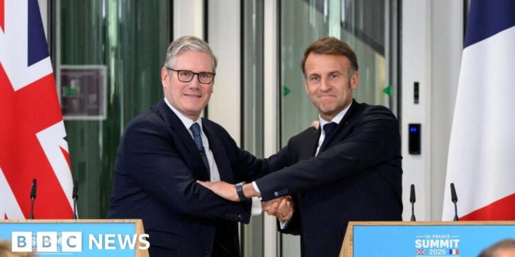 Starmer and Macron plead for patience in an impatient world