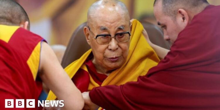 Thousands turn out to celebrate Dalai Lama’s 90th birthday