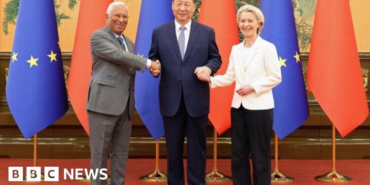 EU chief says ties with China at ‘inflection point’