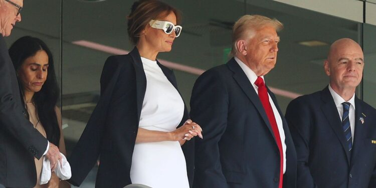 Melania Trump Keeps a Low Fashion Profile at the 2025 FIFA Club World Cup