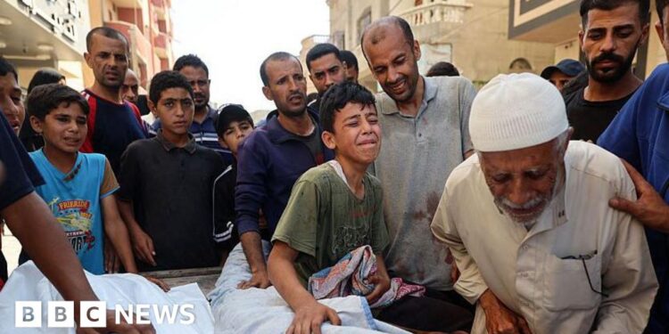 Children fetching water killed in Israeli strike in Gaza, emergency officials say