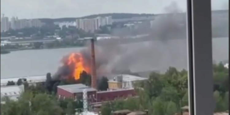 Three killed in Ukrainian drone attack on central Russia