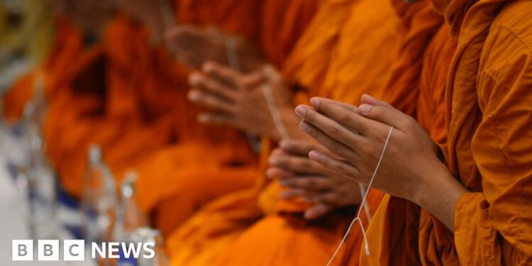 Thai woman arrested for blackmailing monks after sex with thousands of videos