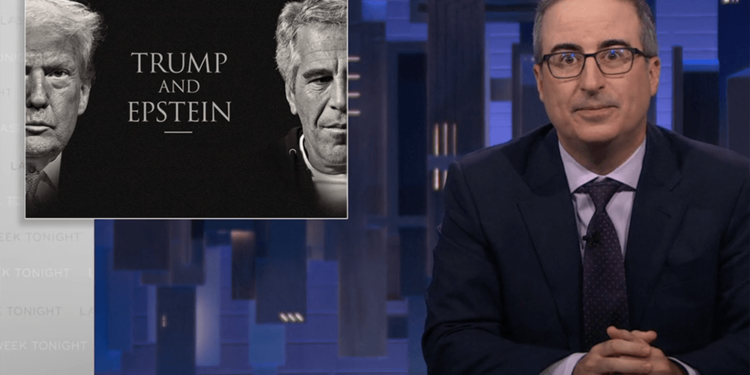 John Oliver Slams Trump Over Epstein Files Switch-Up