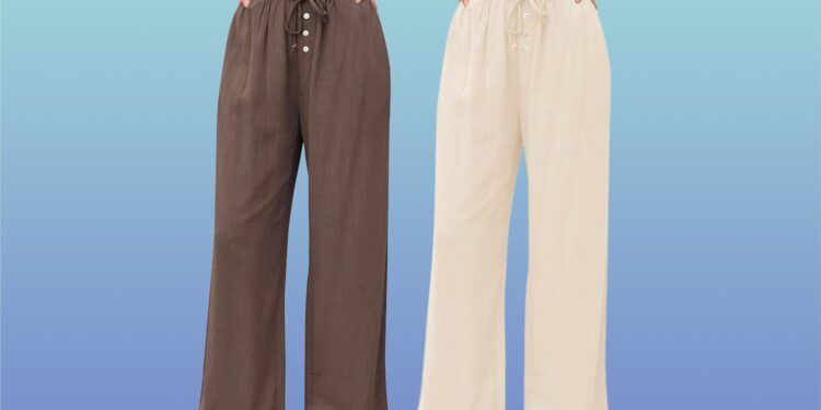 These Amazon Linen Pants Are Perfect for Summer Travel