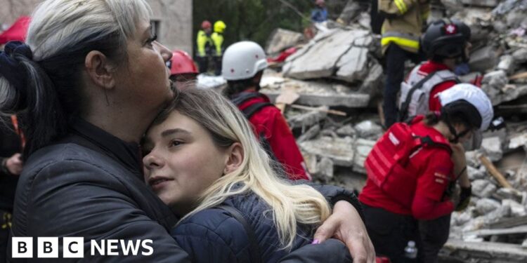 Ukraine’s borders must not be changed by force, EU leaders say