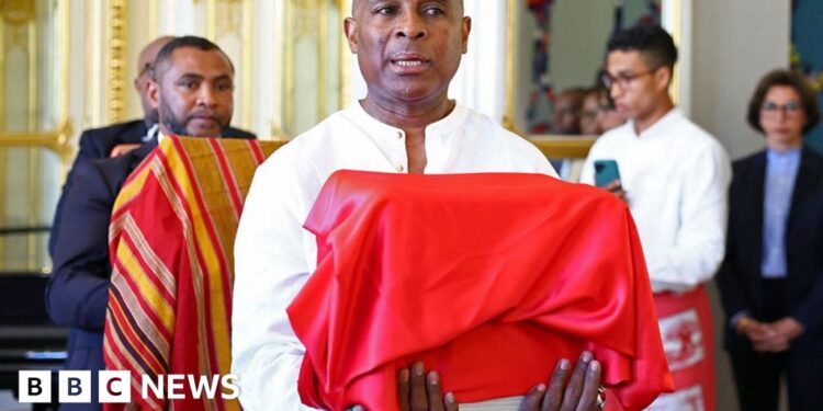 France returns skull of monarch killed during colonial era