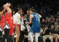 Napheesa Collier exits Lynx’s rout of Aces with ankle injury