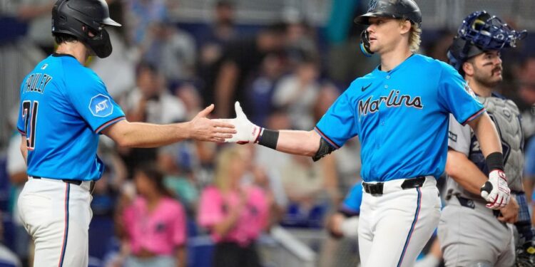 Kyle Stowers homers, Marlins finish 3-game sweep of Yankees