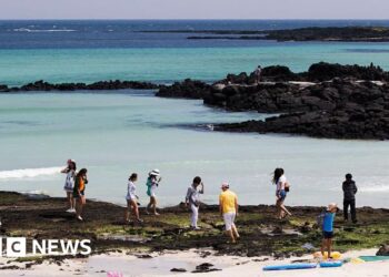 South Korean police tell tourists on holiday island Jeju to behave