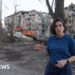 BBC reports from scene of deadly Russian attack on Kyiv