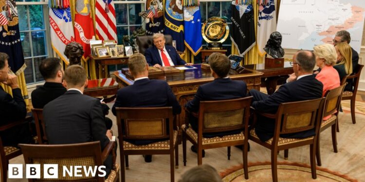 Why Oval Office map has played crucial role in Trump’s view of Ukraine war